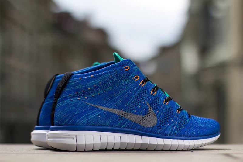 Nike Free Flyknit Chukka Game Royal/Wolf Grey