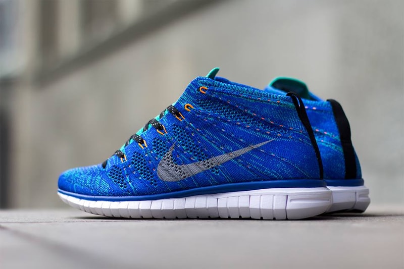Nike Free Flyknit Chukka Game Royal/Wolf Grey