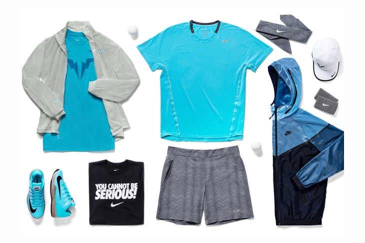 Nike Tennis Unveils 2014 French Open Athlete Looks
