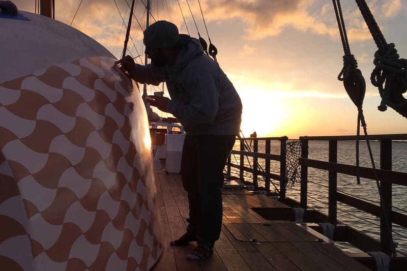 POW! WOW! Hawaii x Polynesian Voyaging Society "Hokule'a's Worldwide Voyage" Project