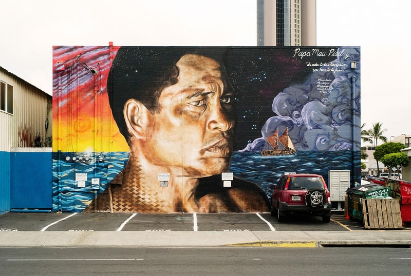POW! WOW! Hawaii x Polynesian Voyaging Society "Hokule'a's Worldwide Voyage" Project