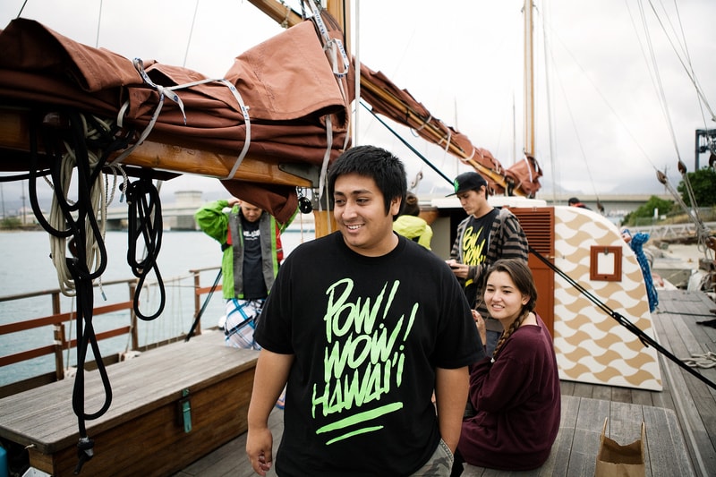 POW! WOW! Hawaii x Polynesian Voyaging Society "Hokule'a's Worldwide Voyage" Project