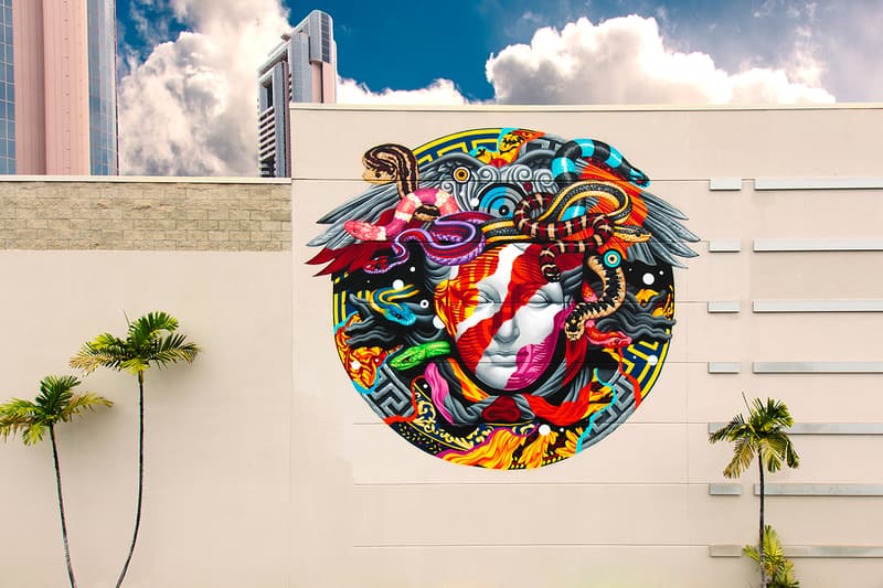 POW! WOW! Hawaii x Versace Mural by Tristan Eaton
