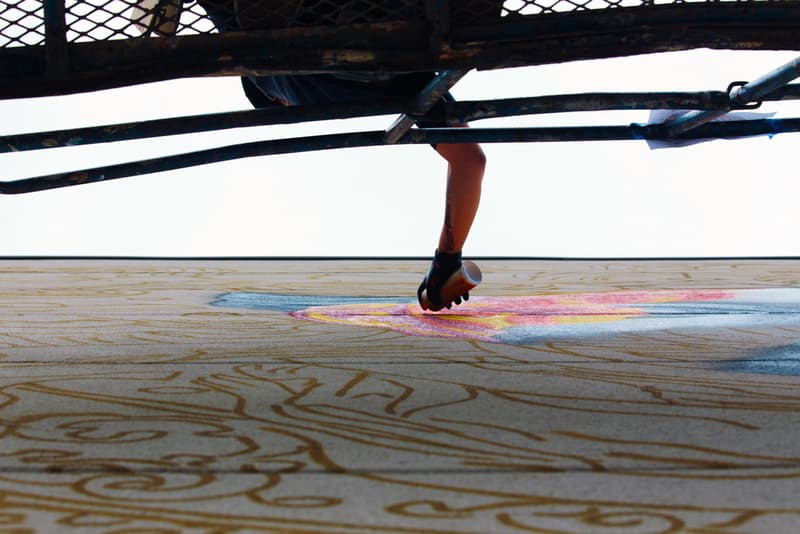 POW! WOW! Hawaii x Versace Mural by Tristan Eaton