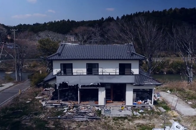 Present Day Fukushima Tomioka Filmed Using Flying Drones