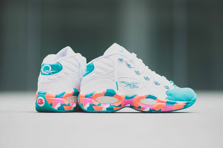 Reebok Question Mid "White Noise"
