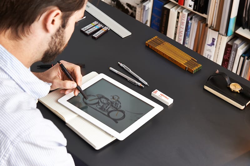 The rOtring 800+ Merges Digital and Analog with Pencil & Stylus Combo