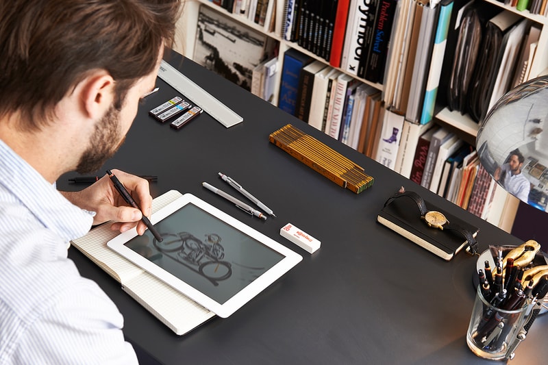 The rOtring 800+ Merges Digital and Analog with Pencil & Stylus Combo