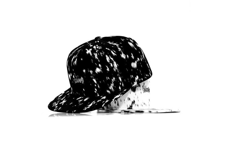 Stampd Calf Hair Printed Hats