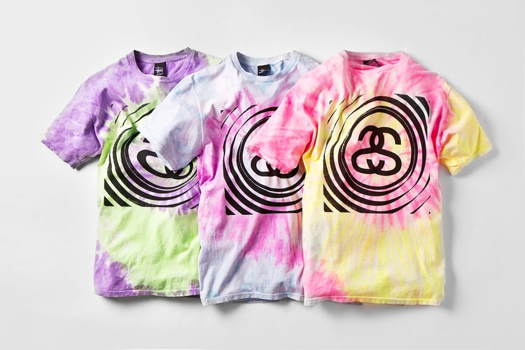 Stussy 2014 Spring/Summer Tie Dye T-Shirts