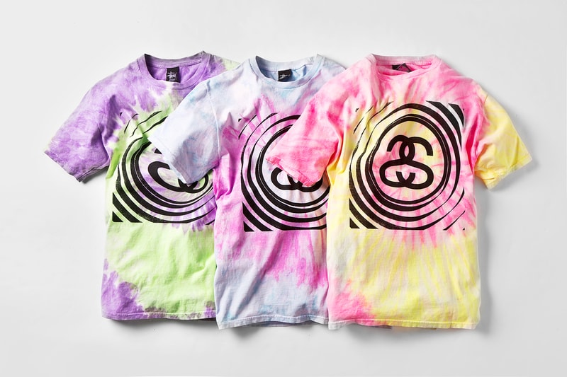 Stussy 2014 Spring/Summer Tie Dye T-Shirts