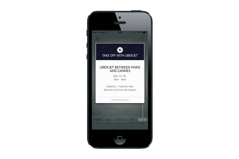 Uber Launches Private Jet Service for the 2014 Cannes Film Festival