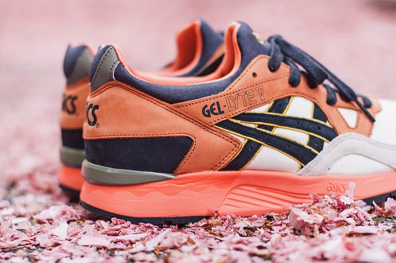 UBIQ x ASICS Gel Lyte V "Midnight Bloom"