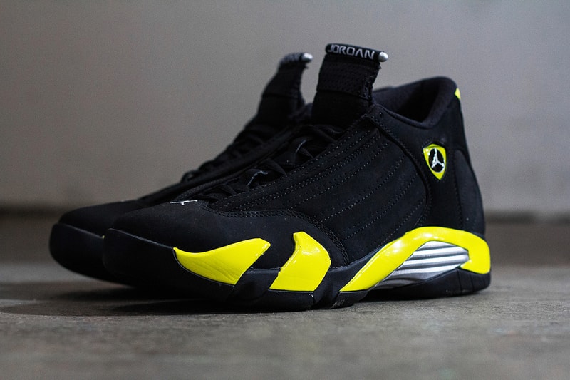 A Closer Look at the Air Jordan 14 Retro “Thunder”