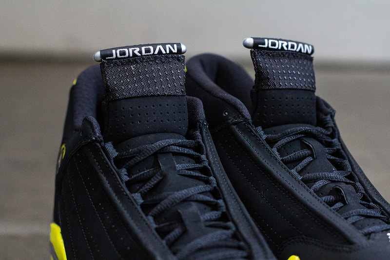 A Closer Look at the Air Jordan 14 Retro “Thunder”