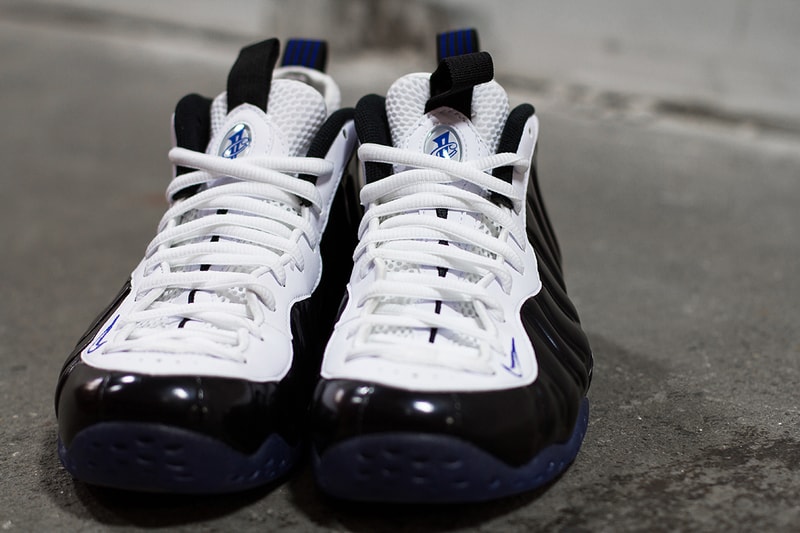 A Closer Look at the Nike Air Foamposite One Black/White