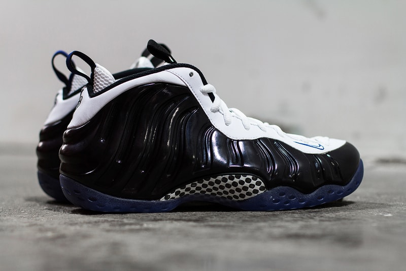 A Closer Look at the Nike Air Foamposite One Black/White
