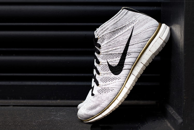 A Closer Look at the Nike Free Flyknit Chukka “Gold Hypervenom”