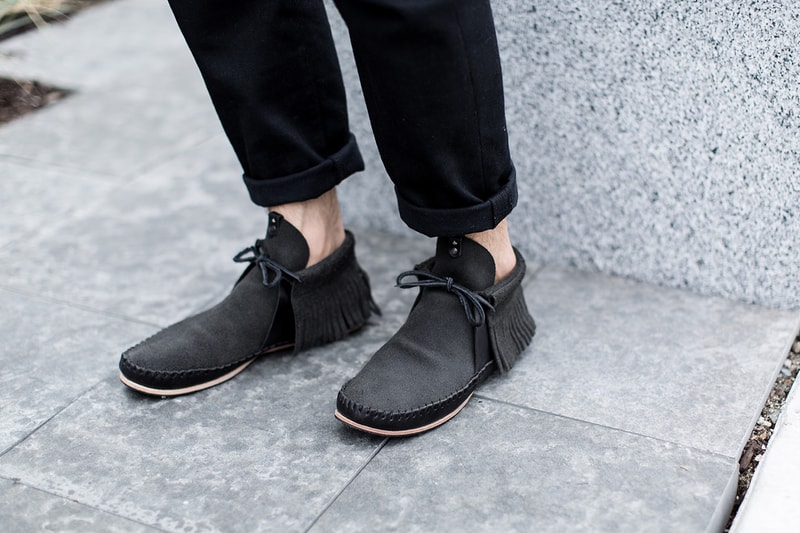 A Closer Look at the wings+horns x Ken Diamond Handmade Moccasin 