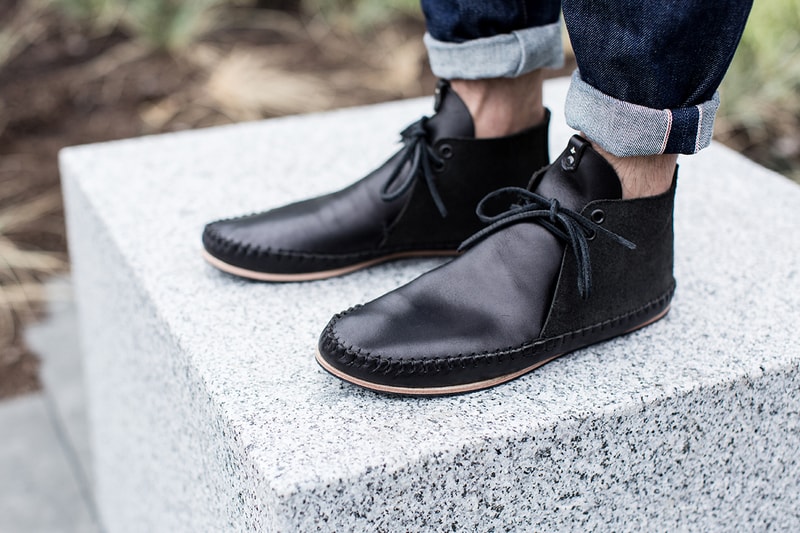 A Closer Look at the wings+horns x Ken Diamond Handmade Moccasin 