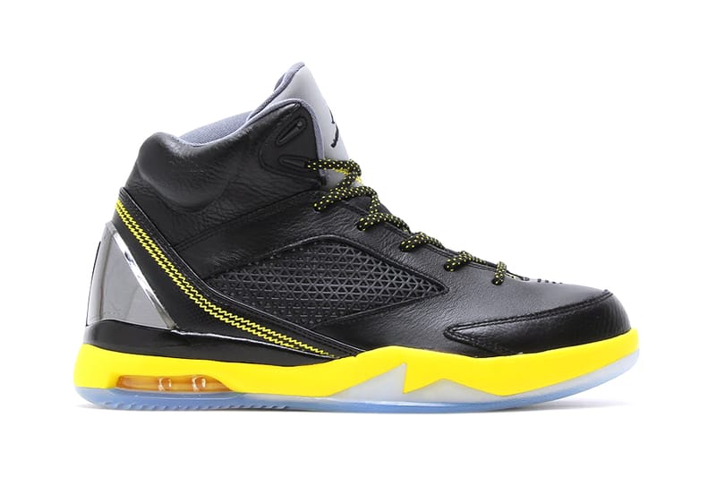 yellow black and gray jordans