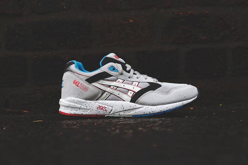 Asics Gel Saga "Exploration Tech" Soft Grey/White