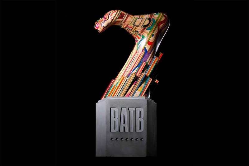 Battle At The Berrics 7 Trophy Designed by Haroshi