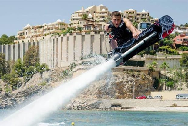 Champion Jet-Skier Franky Zapata Develops a Hoverboard for the Water