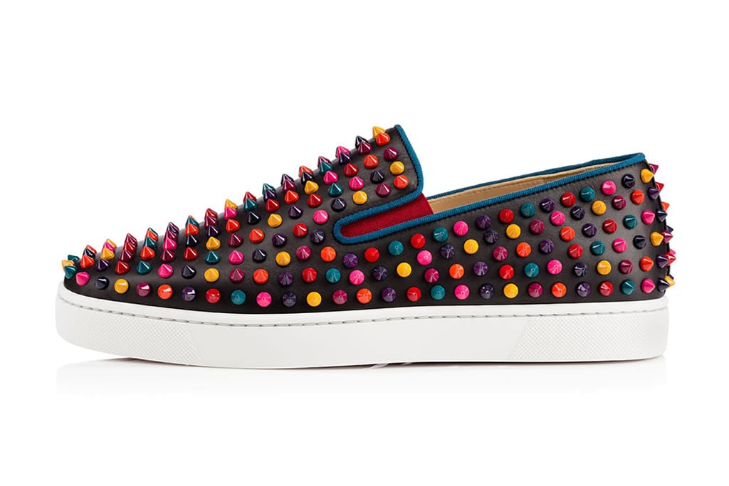 louboutin roller boat spikes
