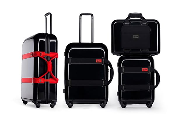 crumpler clear suitcase