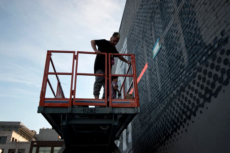CYRCLE. 'SLAVE' Mural @ Montreal MURAL Festival