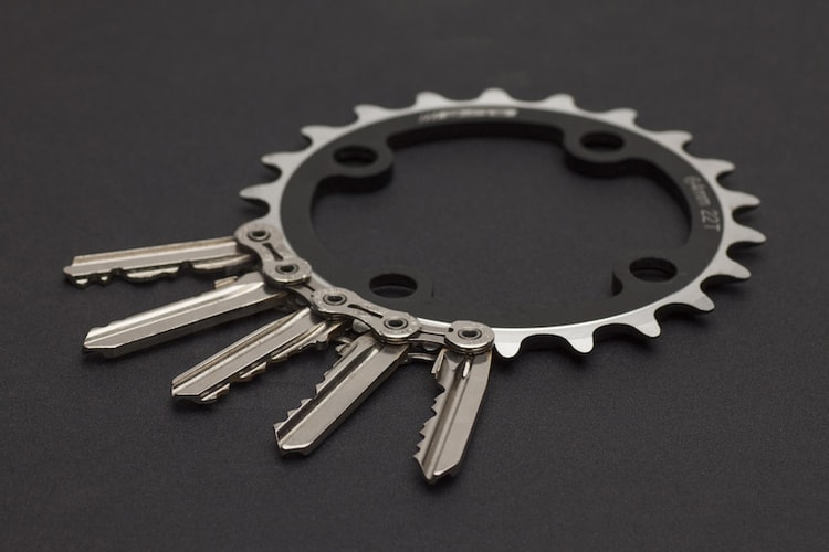 Farkas + Csortan TIK Bikechain Keyholders