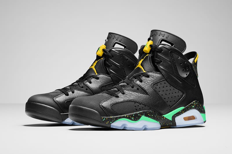 air jordan 6 retro brazil pack