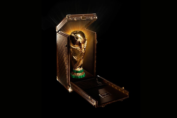 Louis Vuitton Monogrammed World Cup Trophy Case