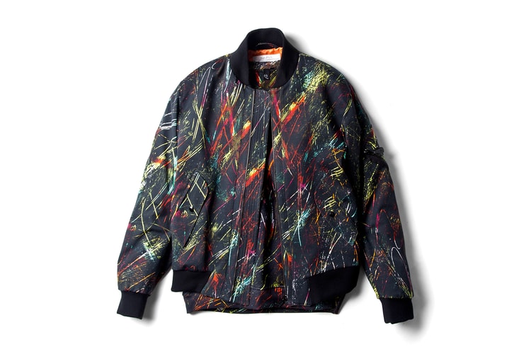 McQ by Alexander McQueen 2014 Spring/Summer "Scratched Print" Collection