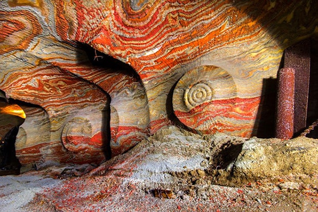 Psychedelic Russian Salt Mines by Mikhail Mishainik