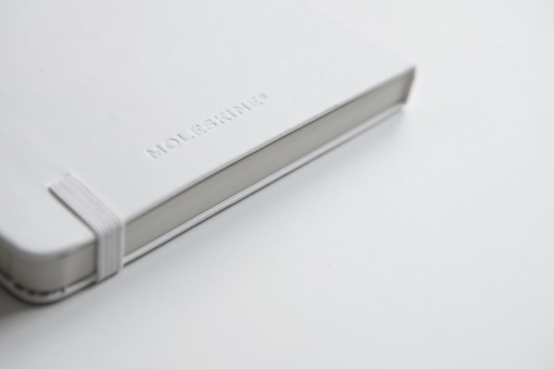 Moleskine 2014 Summer "White is the New Black" Notebooks