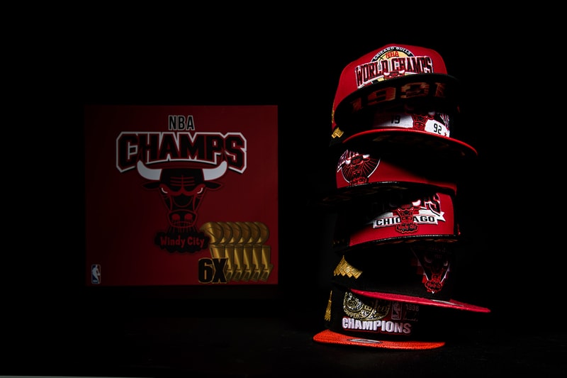 Cap New Era Chicago Bulls Championships 59Fifty Fitted Cap