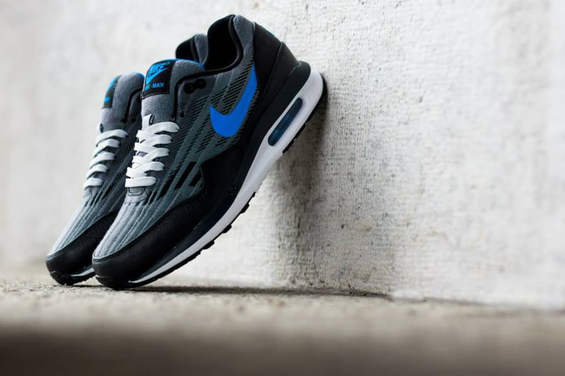 Nike 2014 Summer Air Max Lunar 1 Jacquard Wolf Grey/Photo Blue