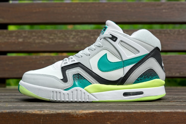 Nike Air Tech Challenge II White/Turbo Green-Neutral Grey
