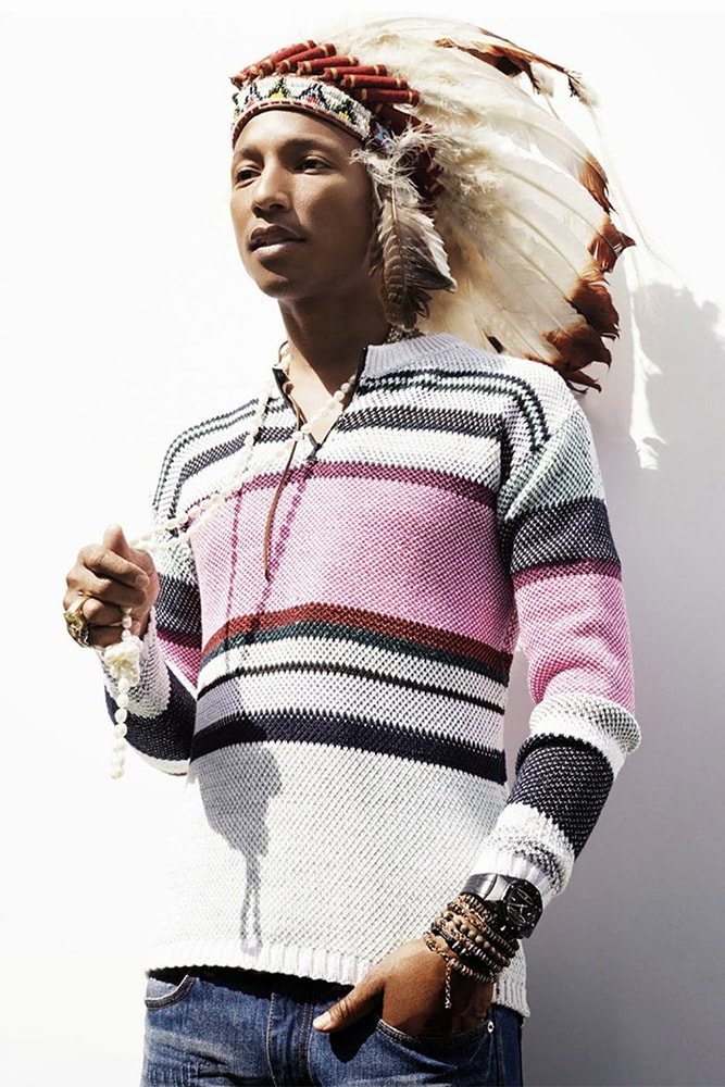 Pharrell Williams by Doug Inglish for Elle UK