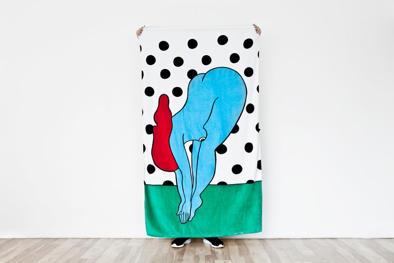 Rockwell by Parra 2014 "The Dive" Beach Towel