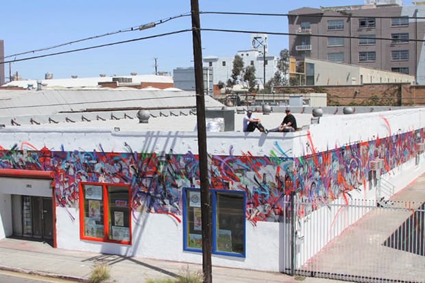 Saber x Zes x Branded Arts Mural Collaboration