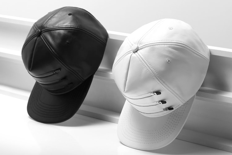 Stampd 2014 Spring/Summer Three Zipper Leather Hats