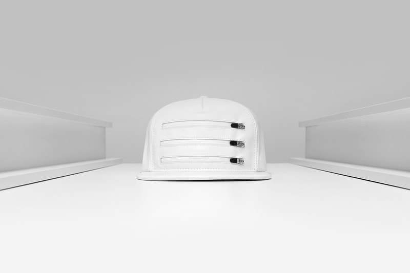 Stampd 2014 Spring/Summer Three Zipper Leather Hats