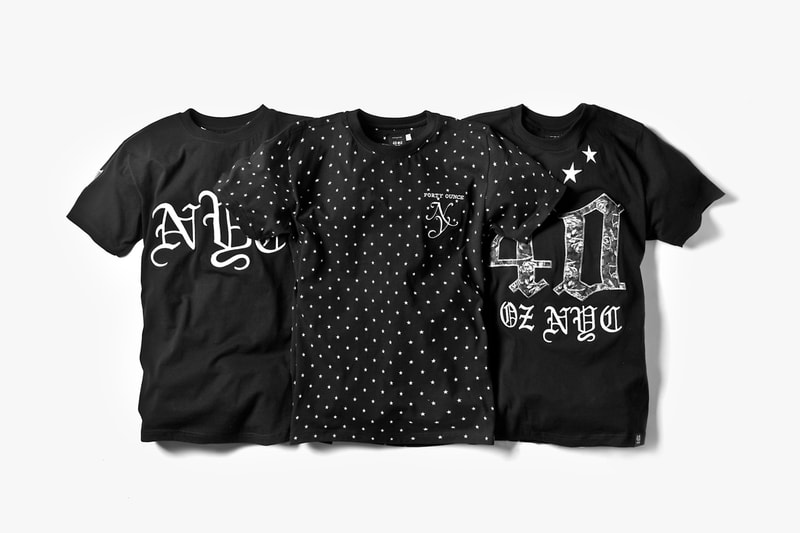 40oz NYC 2014 Summer "Stars" T-Shirts 