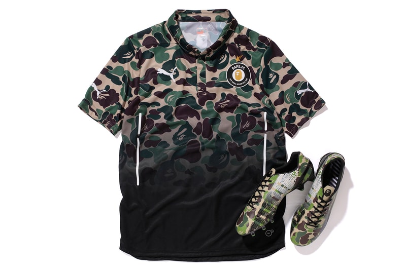 A Bathing Ape x PUMA evoSPEED "BAPE F.C." Collection