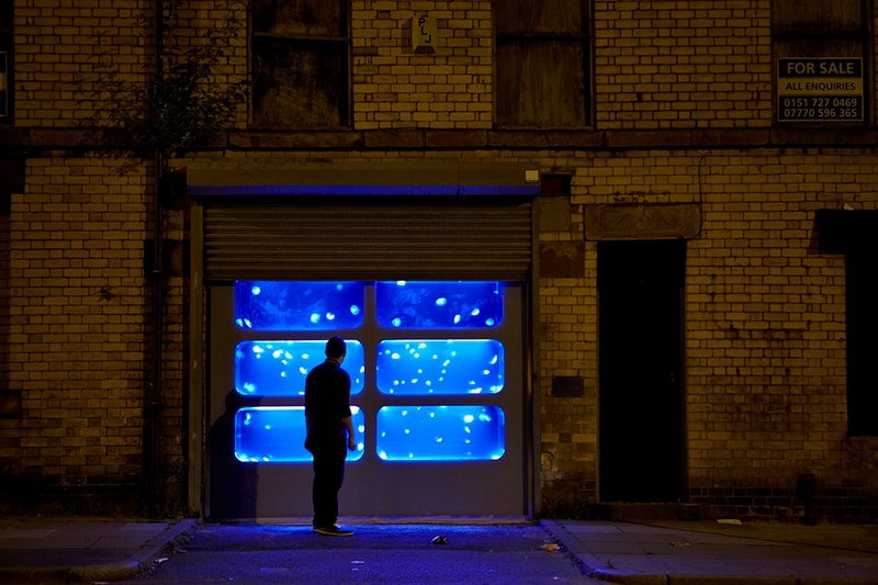 Abandoned Liverpool Warehouse Filled with Jellyfish
