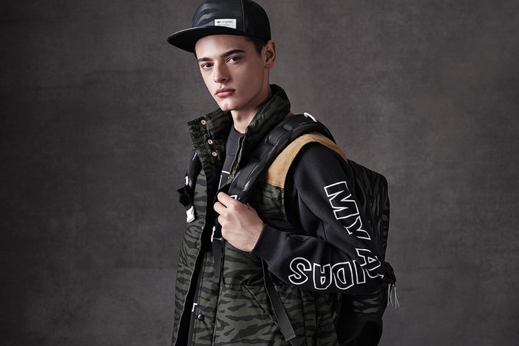 adidas Originals Blue 2014 Fall/Winter Lookbook