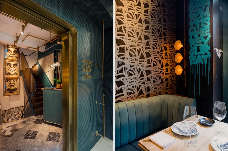 BIBO Restaurant in Hong Kong Features Installations by Street Art Legends